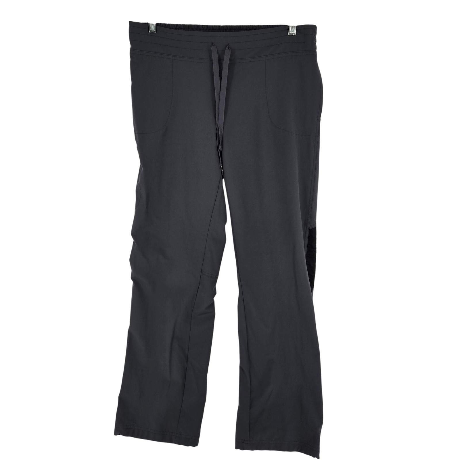 BCG Pants Mens Large Gray Athletic Running Stretch Mesh Drawstring Pockets