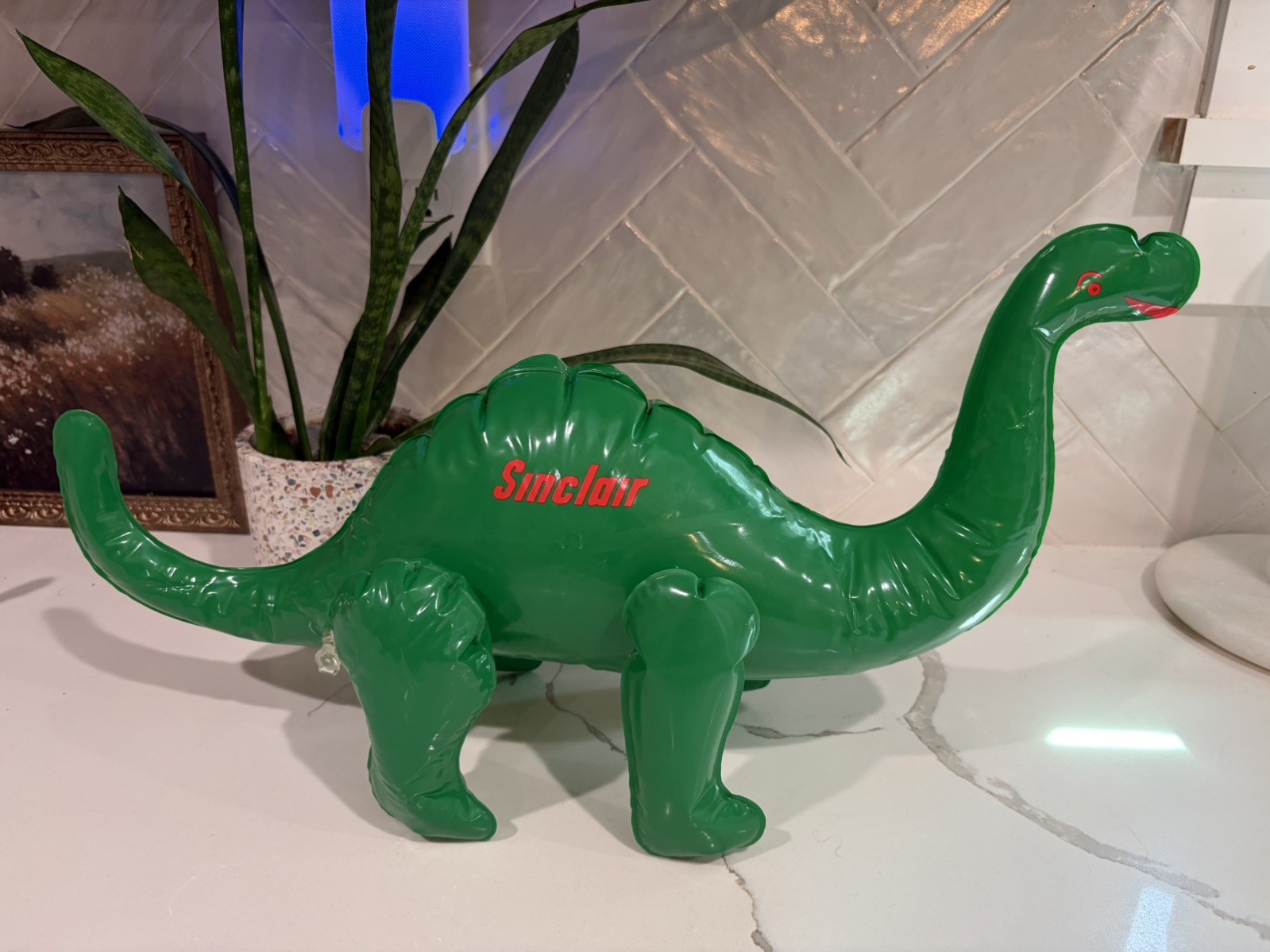 FACTORY SEALED Genuine Sinclair Gas Oil Dino BlowUp Inflatable Dinosaur FACTORY SEALED Genuine Sinclair Gas Oil Dino BlowUp Inflatable Dinosaur
