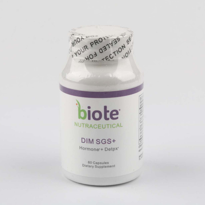 1-5x Nutraceuticals B'iote DIM SGS + - Hormone + Detox (60 Caps EACH /Exp /28