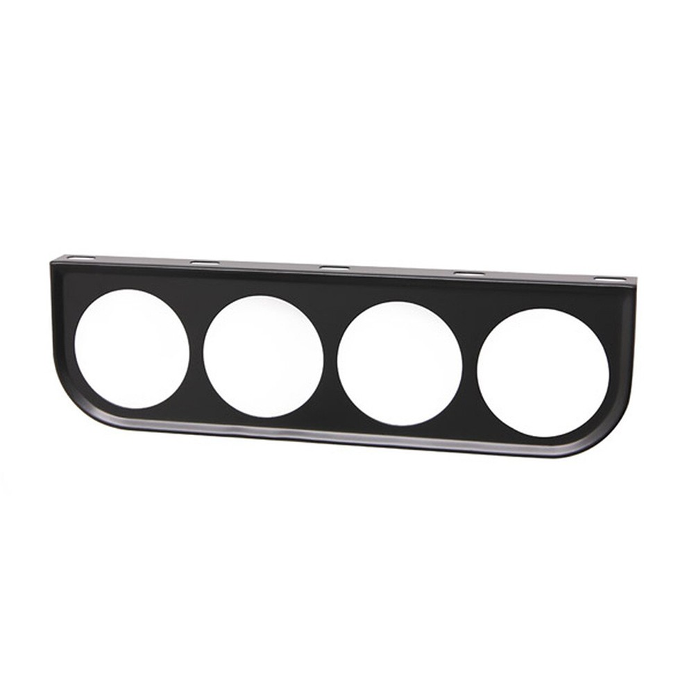GlowShift Universal Black Quad Under Dash Gauge Pod Bracket 2-1/16