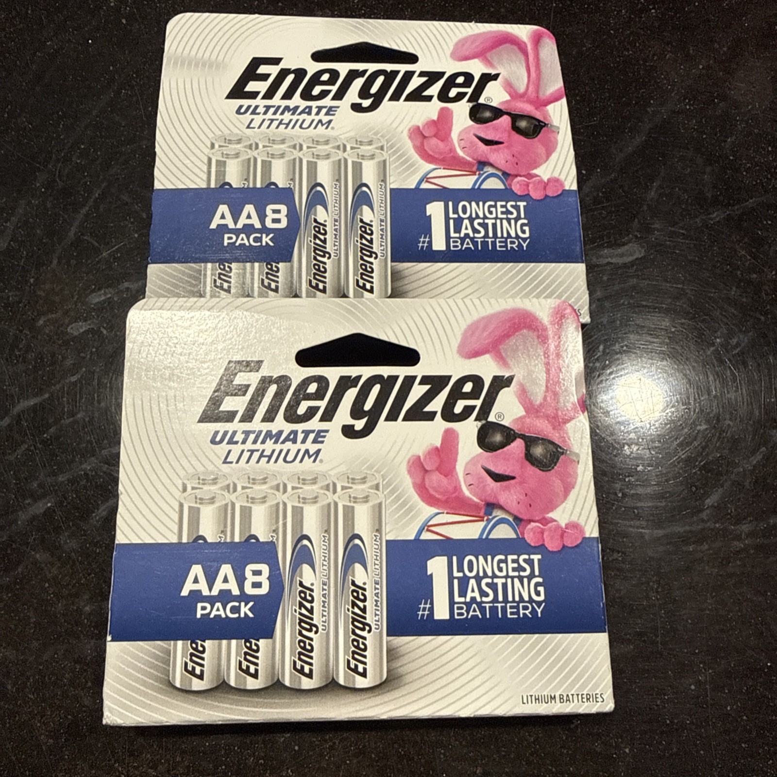 Energizer  AA Lithium Batteries - 2x8 Count 2050 total of 16 batteries