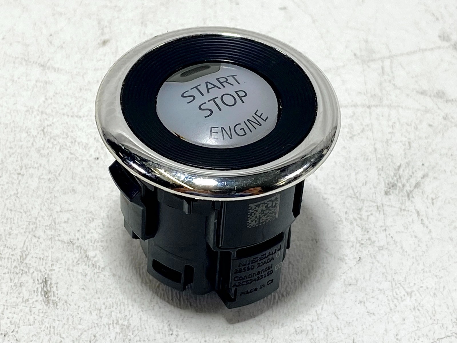 13-20 INFINITI QX60 DASH ENGINE START & STOP IGNITION SWITCH PUSH BUTTON OEM