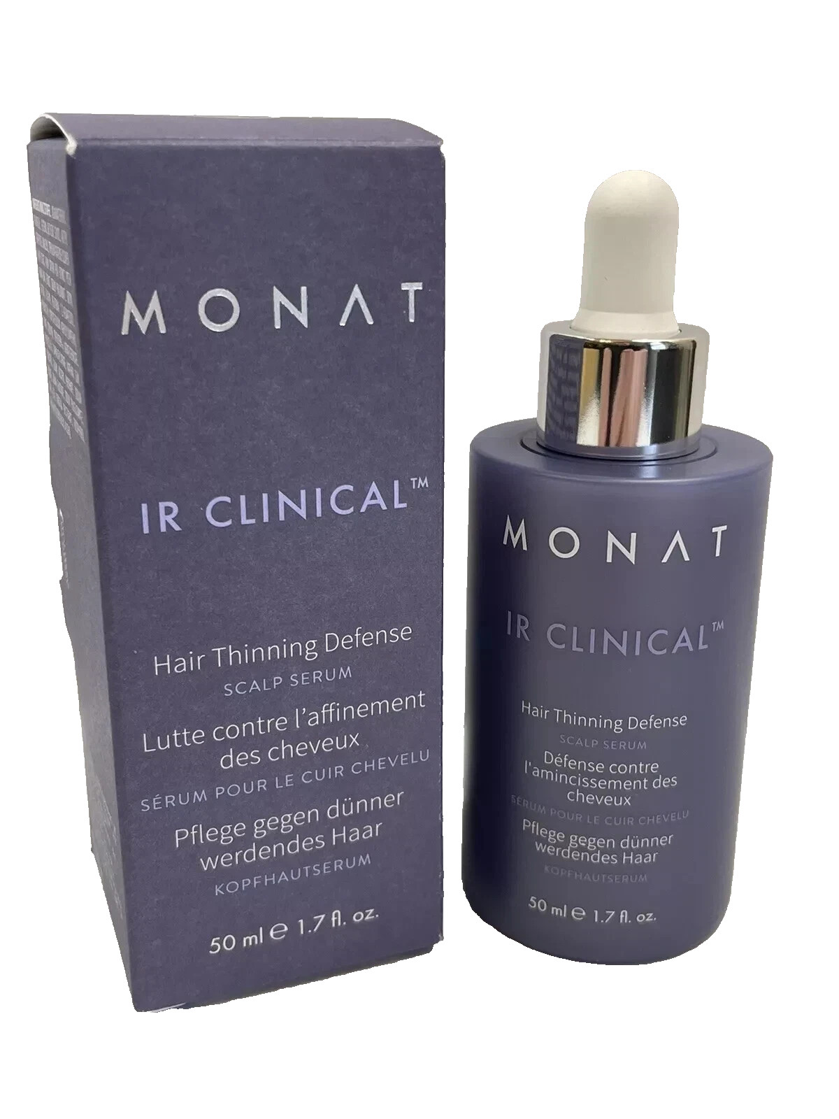 Monat IR Clinical Hair Thinning Defense Scalp Serum 1.7 fl oz New in Box