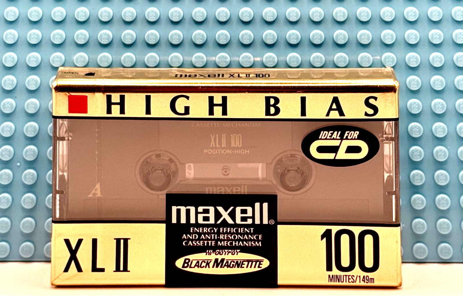 MAXELL XL II 100 1994 UK TYPE II BLANK CASSETTE TAPE (1) (SEALED) MAXELL XL II 100 1994 UK TYPE II BLANK CASSETTE TAPE (1) (SEALED)