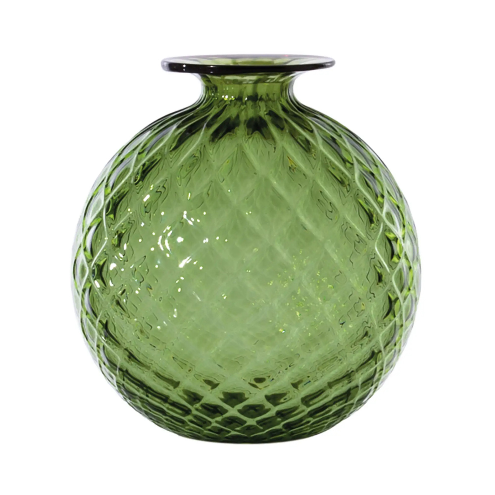 Venini Balloton - Large Apple Green 100.29 Venini Monoflower Balloton Vase - Vase