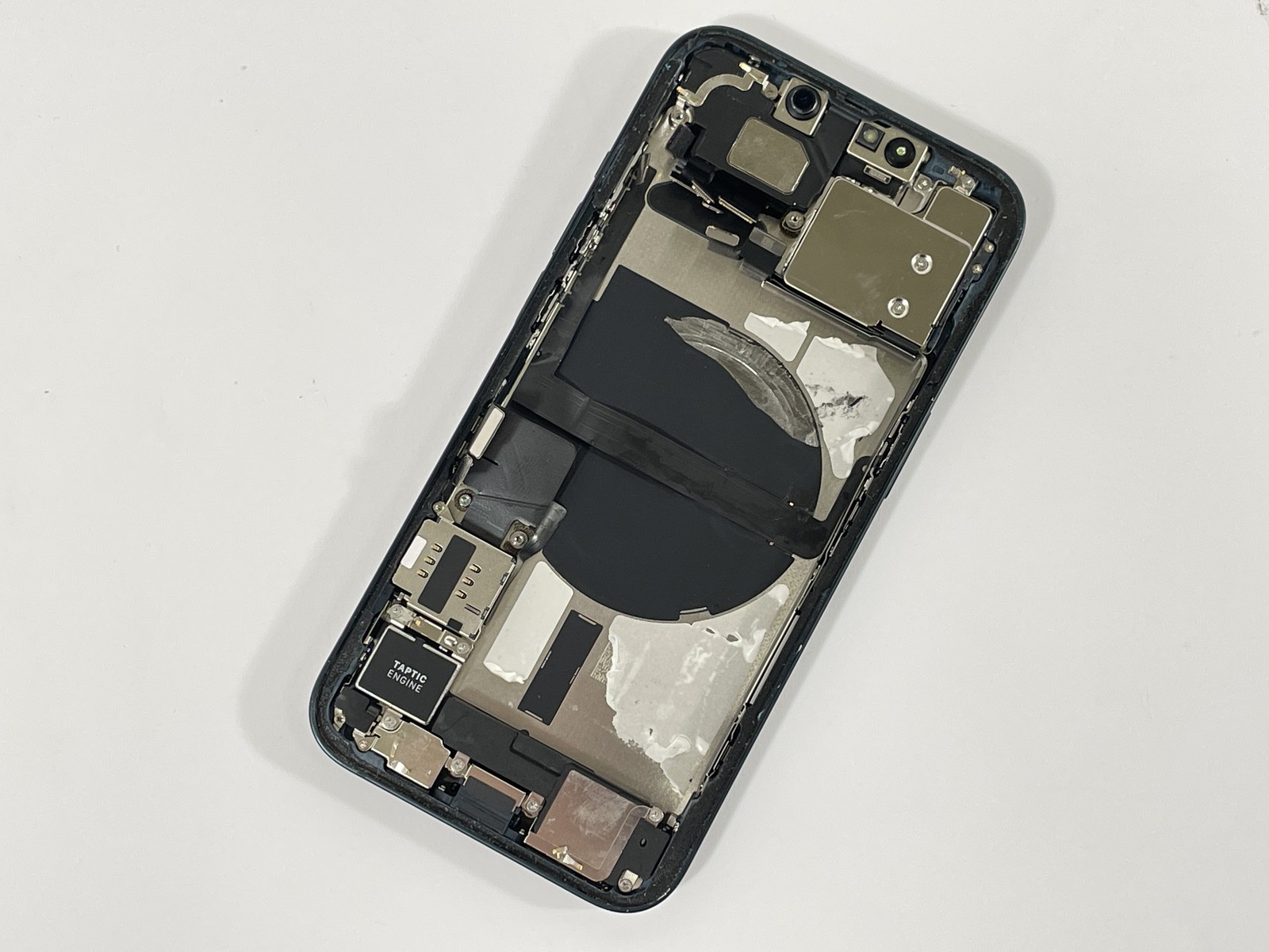 OEM Apple iPhone 13 Rear Housing Glass w/ Small Parts - Midnight