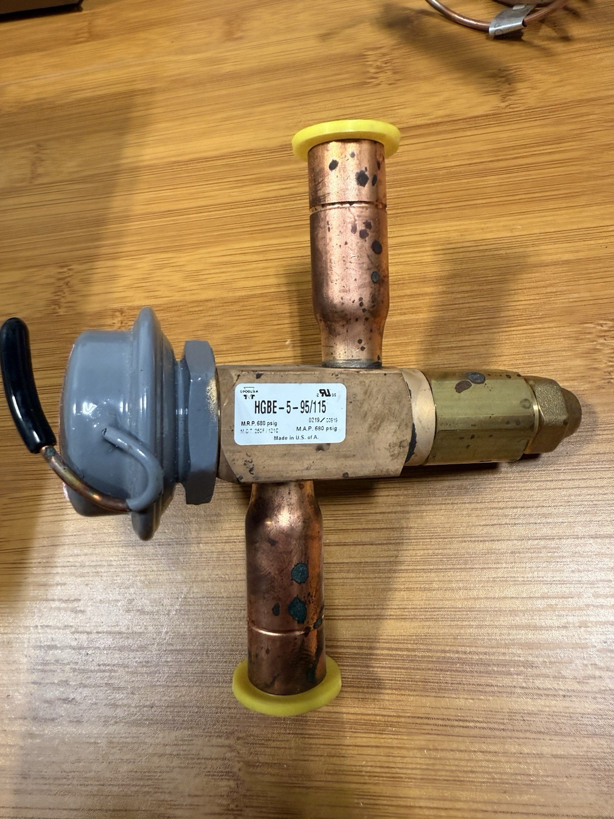 BRAND NEW Sporlan HGBE-5 95 115 Hot Gas Bypass Regulating Valve HGBE-5 95/115