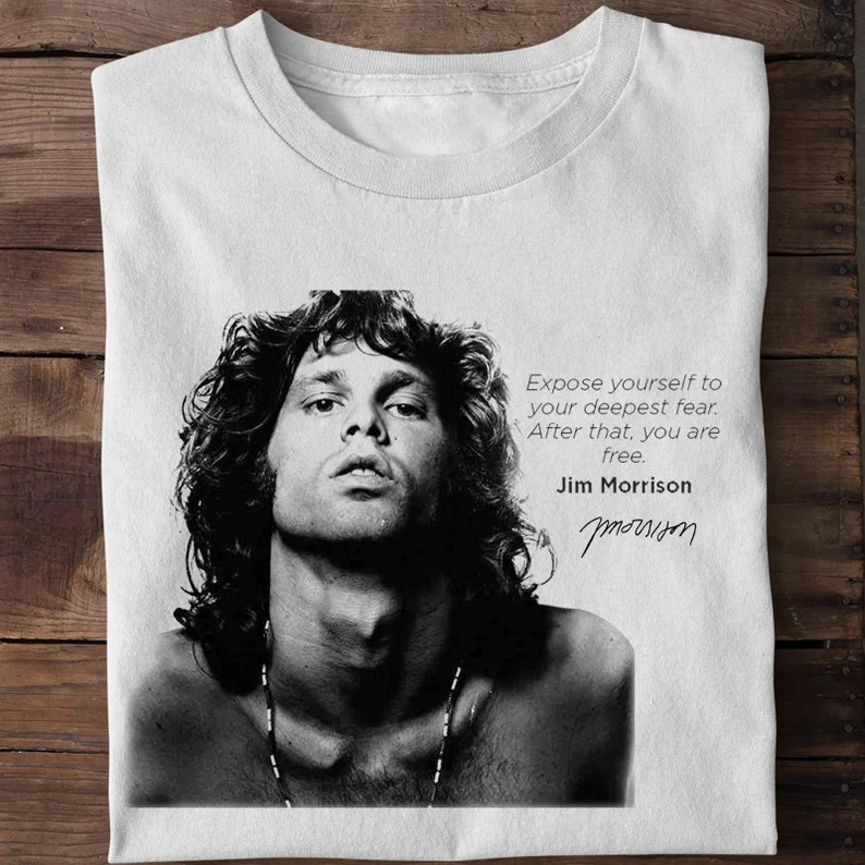 Jim Morrison The Doors Shirt Tee Short Sleeve All Size S to 5XL LT038