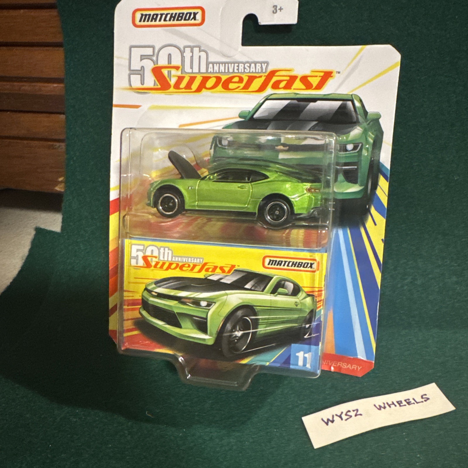 2019 Matchbox 50th Anniversary of Superfast ‘17 Chevy Camaro 2019 Matchbox 50th Anniversary of Superfast ‘17 Chevy Camaro