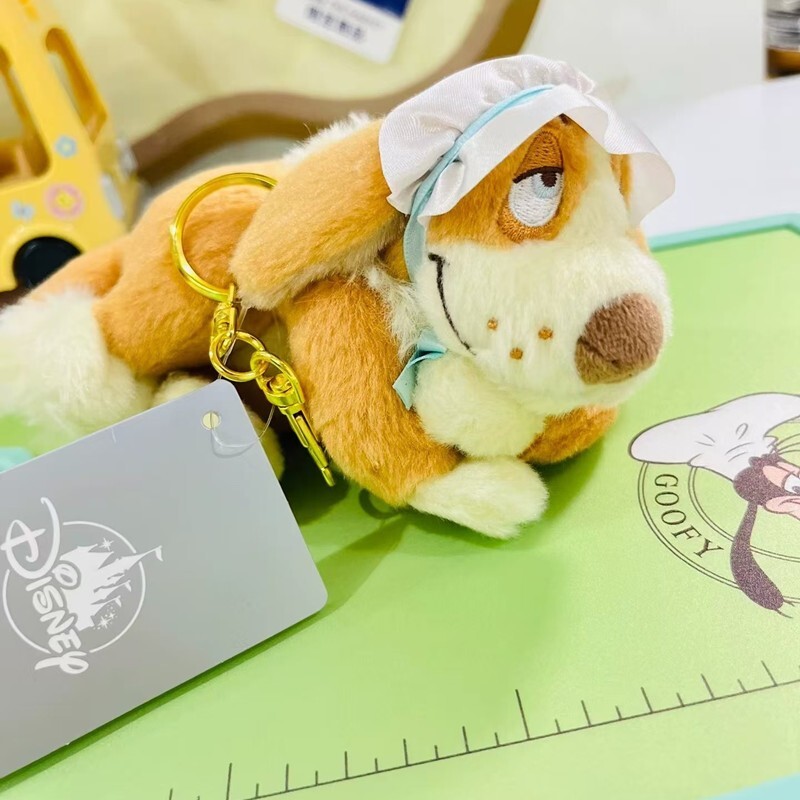 Authentic Disney Store Lazy Nana Peter Pan Plush Keychain Disneyland 2024 New Authentic Disney Store Lazy Nana Peter Pan Plush Keychain Disneyland 2024 New