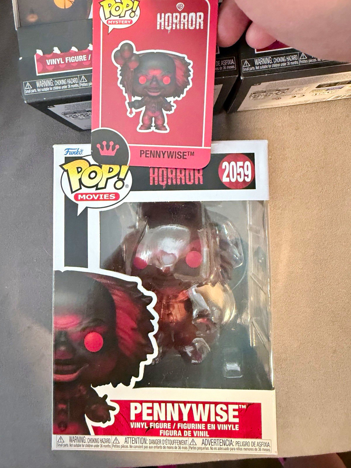 Funko Pop Movies Horror Pennywise It Vinyl Figure #2059 Standard Funko Pop Movies Horror Pennywise It Vinyl Figure #2059 Standard