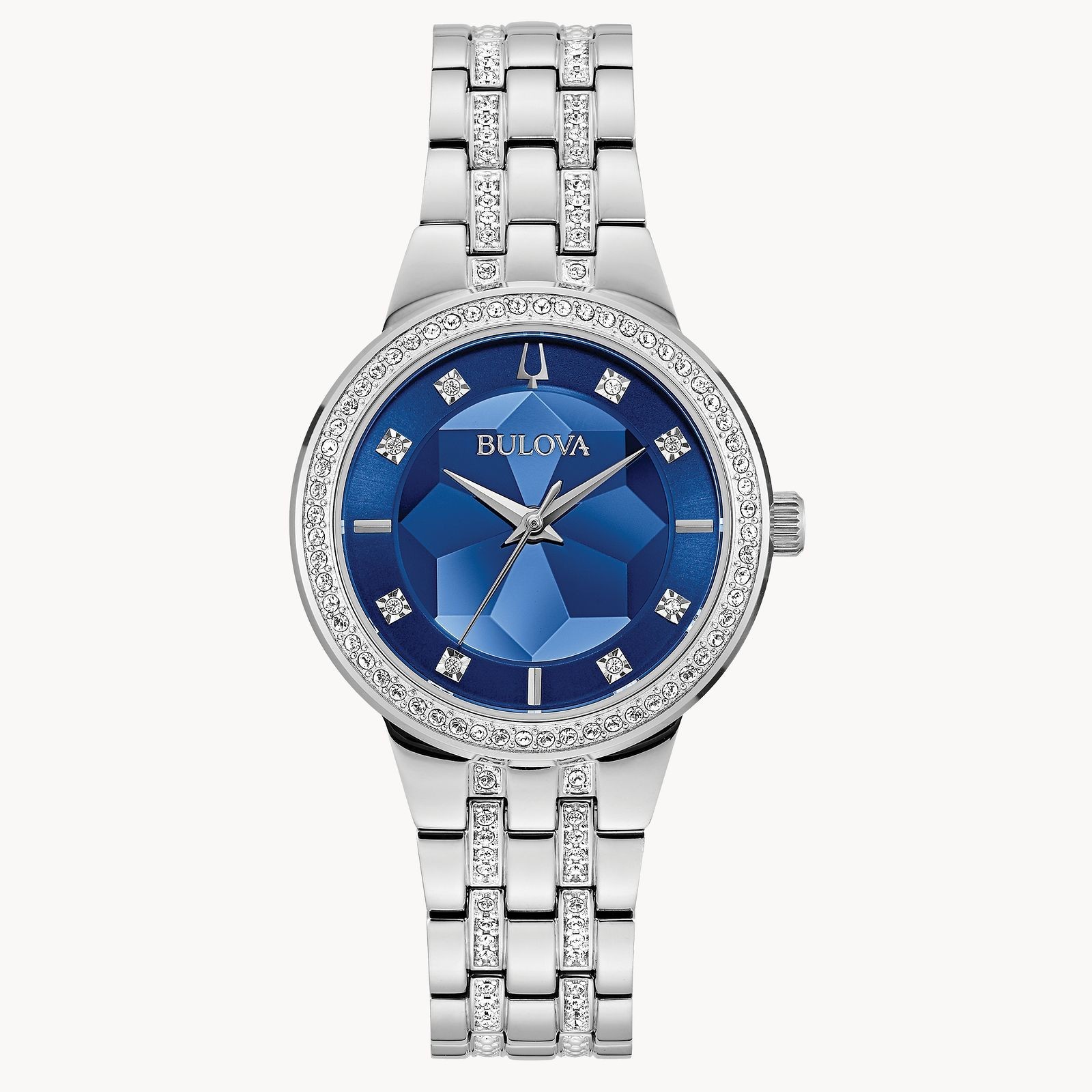 Bulova Women's Phantom Quartz Silver Watch 32MM 96L276