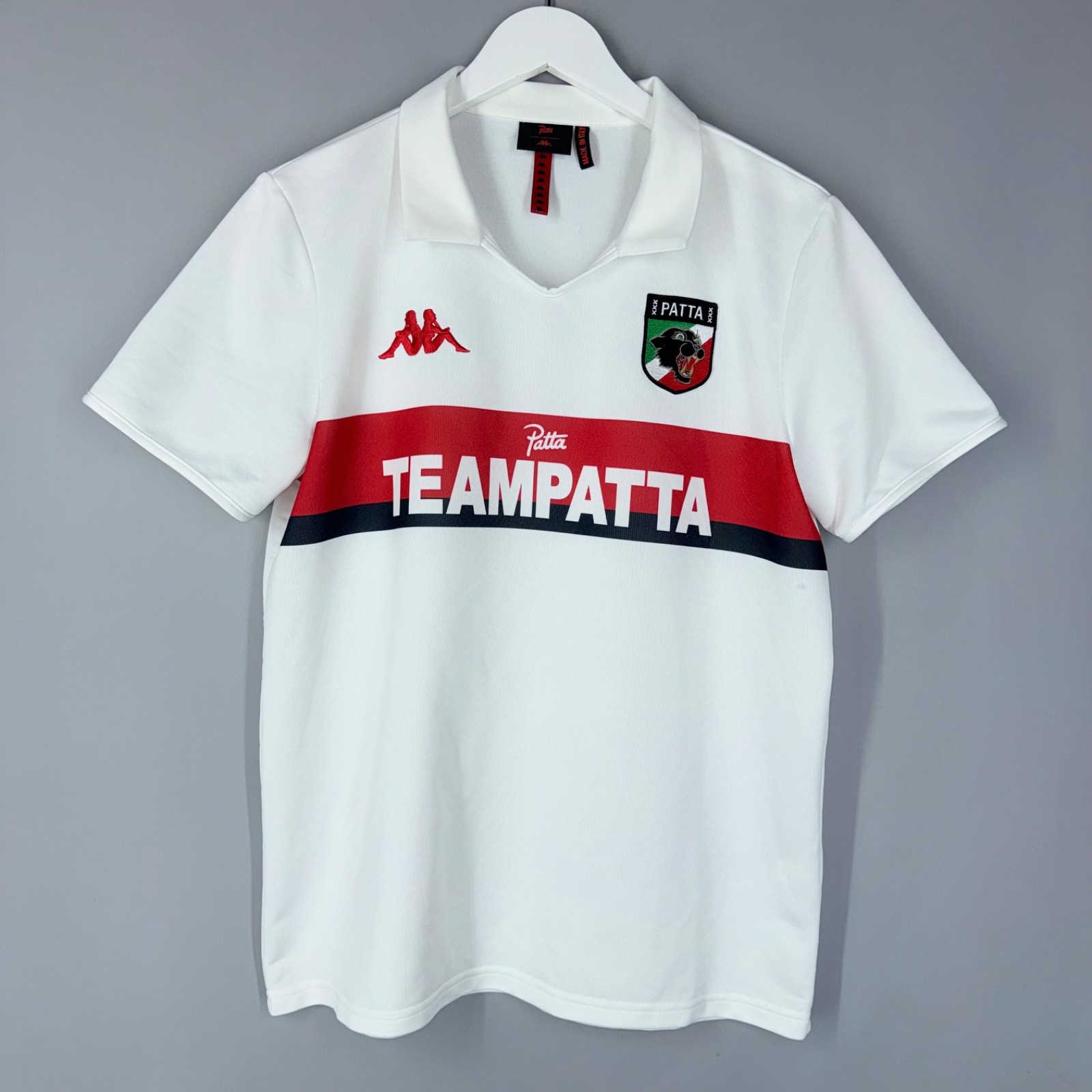 KAPPA X PATTA AUTHENTIC ASTER JERSEY SHIRT X AC MILAN 1988 1989 AWAY KIT KAPPA X PATTA AUTHENTIC ASTER JERSEY SHIRT X AC MILAN 1988 1989 AWAY KIT