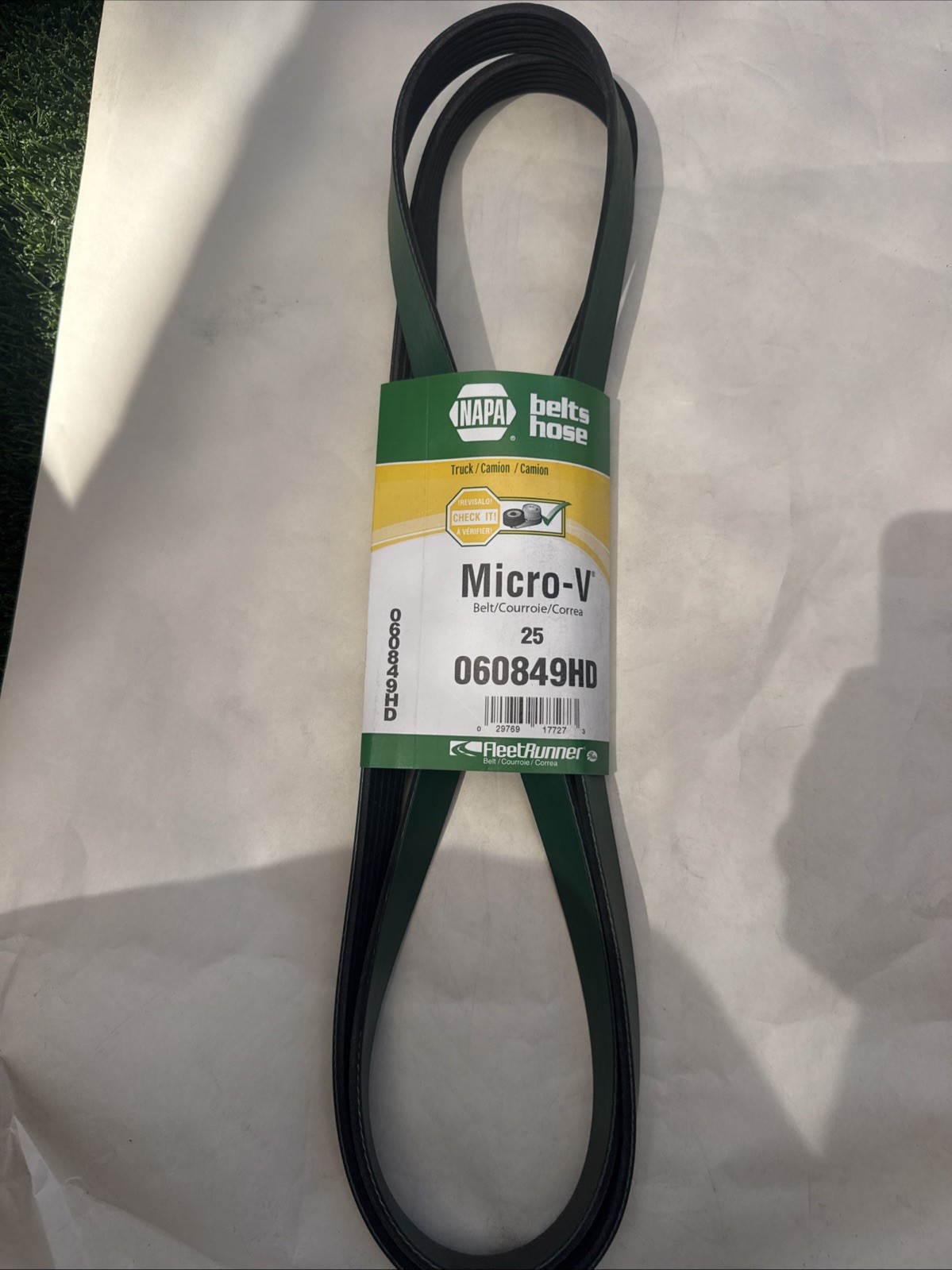 Serpentine Belt-Fleetrunner Heavy Duty Micro-V Belt Gates K060849HD