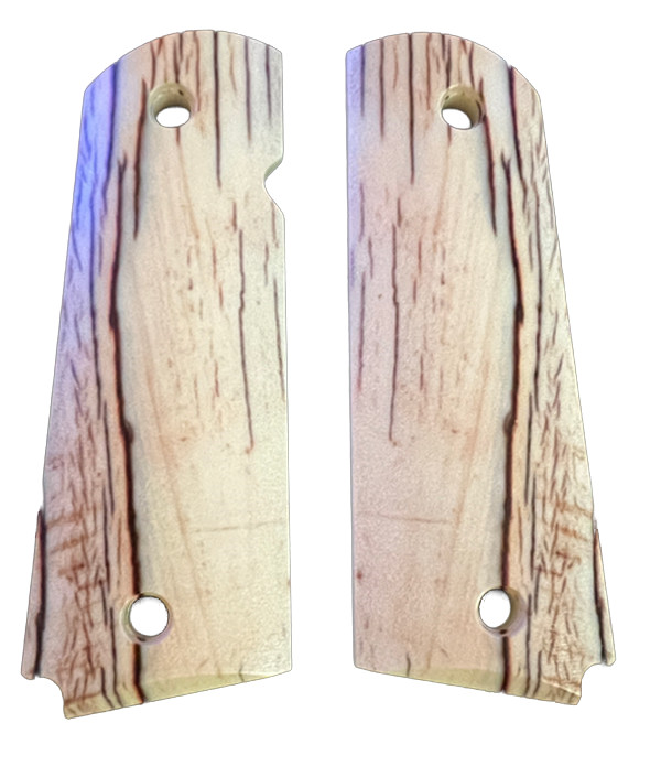 1911 Colt & Clones Classic Slim Line Full size faux elephant Ivory NEW ITEM