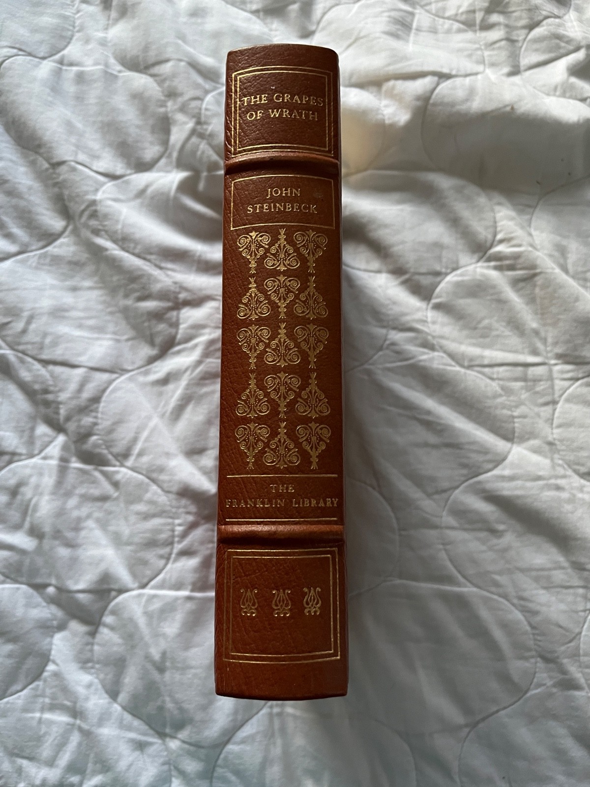 The Grapes of Wrath John Steinbeck The Franklin Library 1983