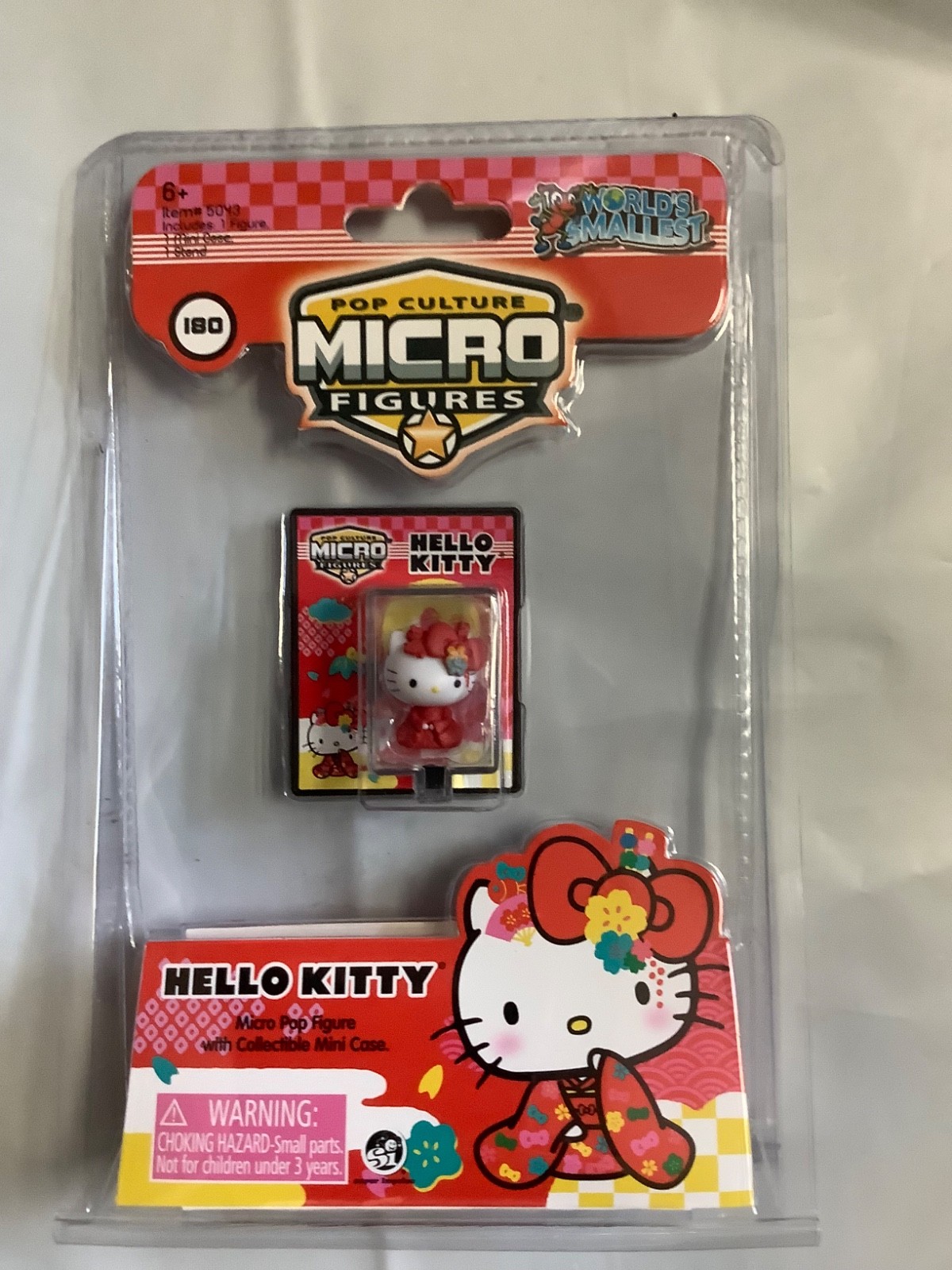 Super Impulse World's Smallest Hello Kitty Micro Figure Red NEW Super Impulse World's Smallest Hello Kitty Micro Figure Red NEW