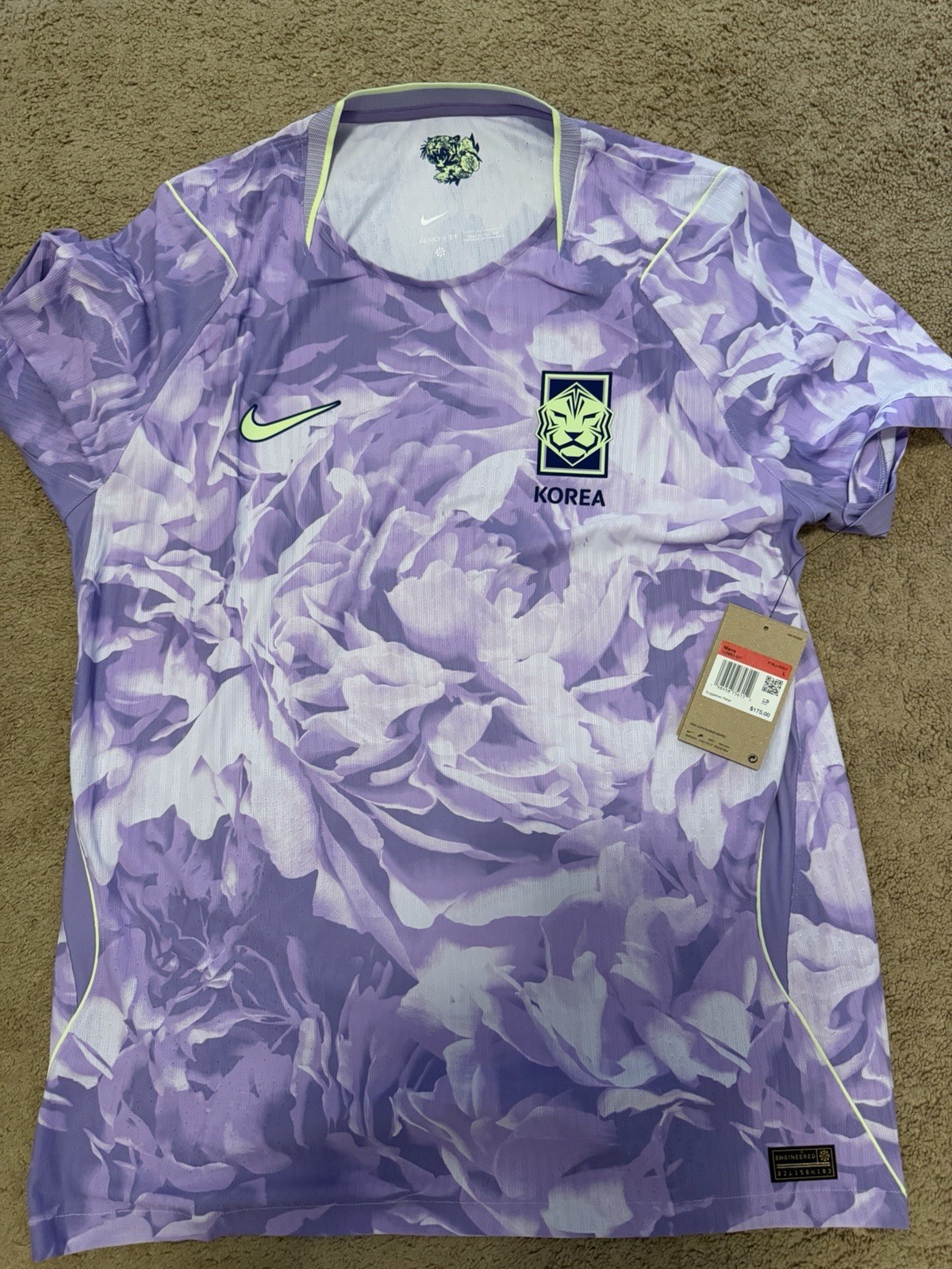 BNWT Authentic South Korea Nike 2026 Aero-Fit Match Away Jersey Men’s Large L BNWT Authentic South Korea Nike 2026 Aero-Fit Match Away Jersey Men’s Large L