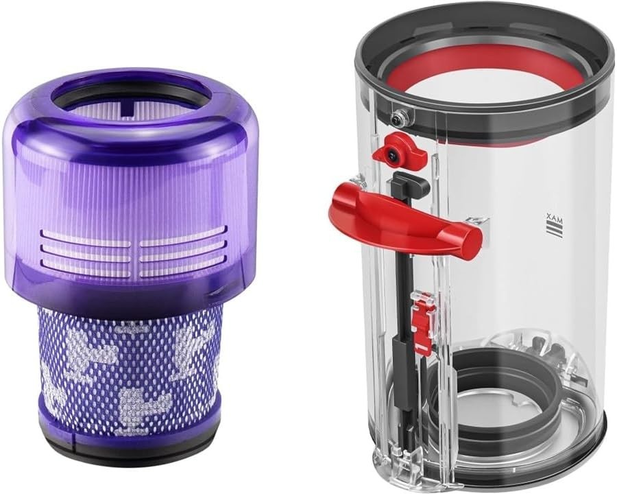 Upgraded Canister + Vacuum Cleaner Dust Cup Bin Replace for Dyson V11 SV14 Upgraded Canister + Vacuum Cleaner Dust Cup Bin Replace for Dyson V11 SV14