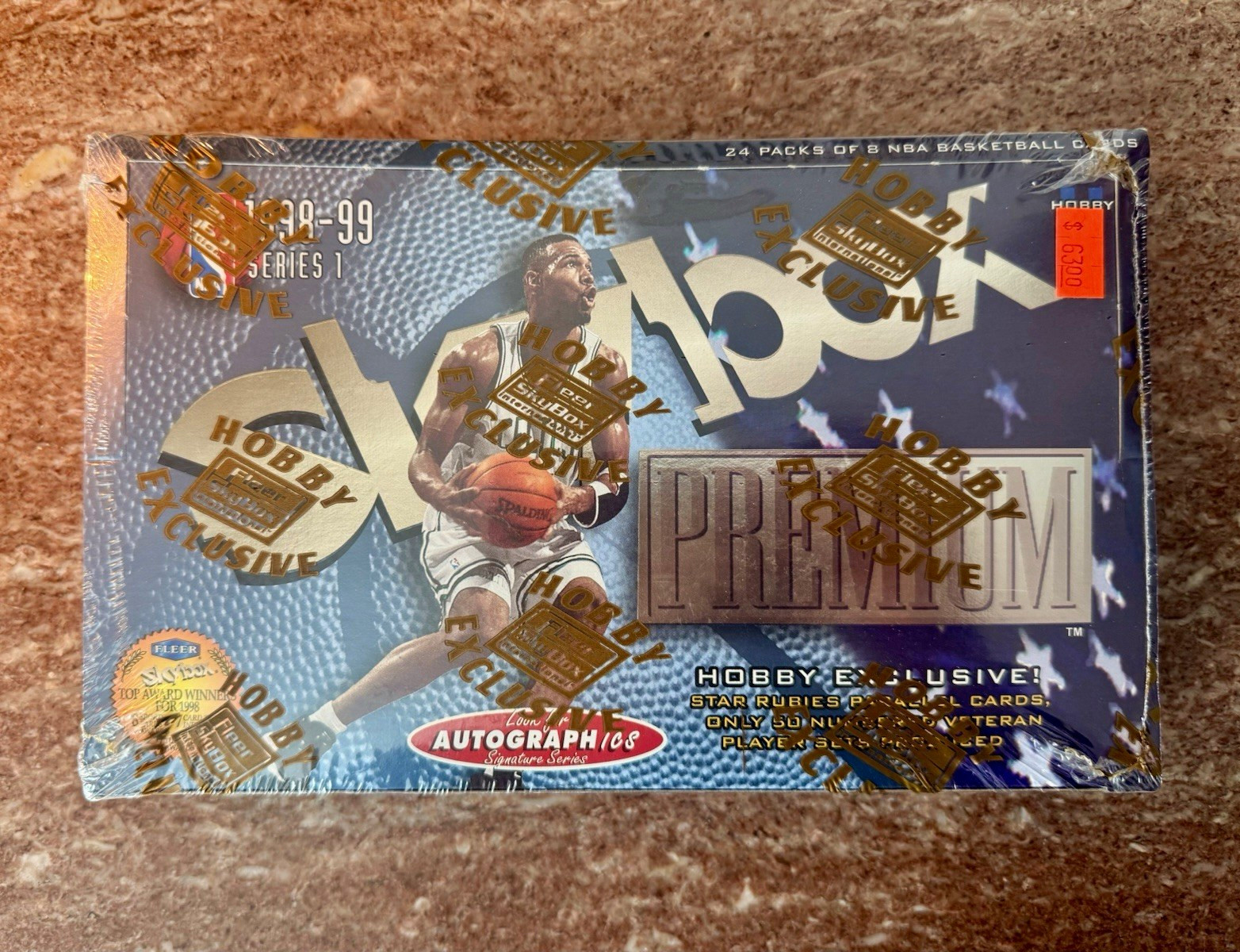 1998-99 SkyBox Premium Series 1 NBA Basketball Hobby Box Factory Sealed 1998-99 SkyBox Premium Series 1 NBA Basketball Hobby Box Factory Sealed