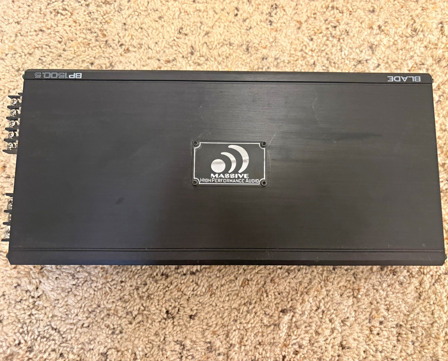 Massive Audio Blade BP1500.5 5-Channel Car Audio Amplifier *tested working*