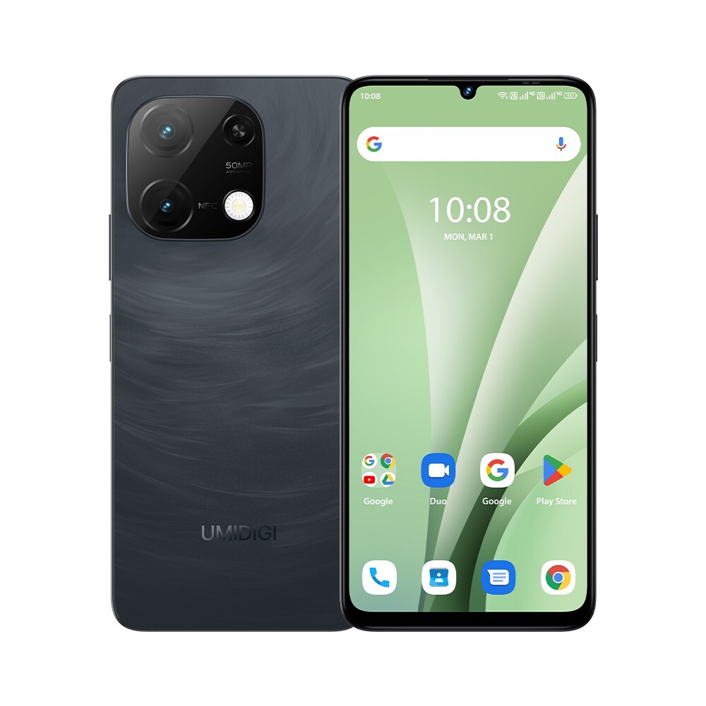 UMIDIGI G9C 6GB+128GB 6.75\'\' Dual SIM 50MP NFC Android Unlocked Smartphone