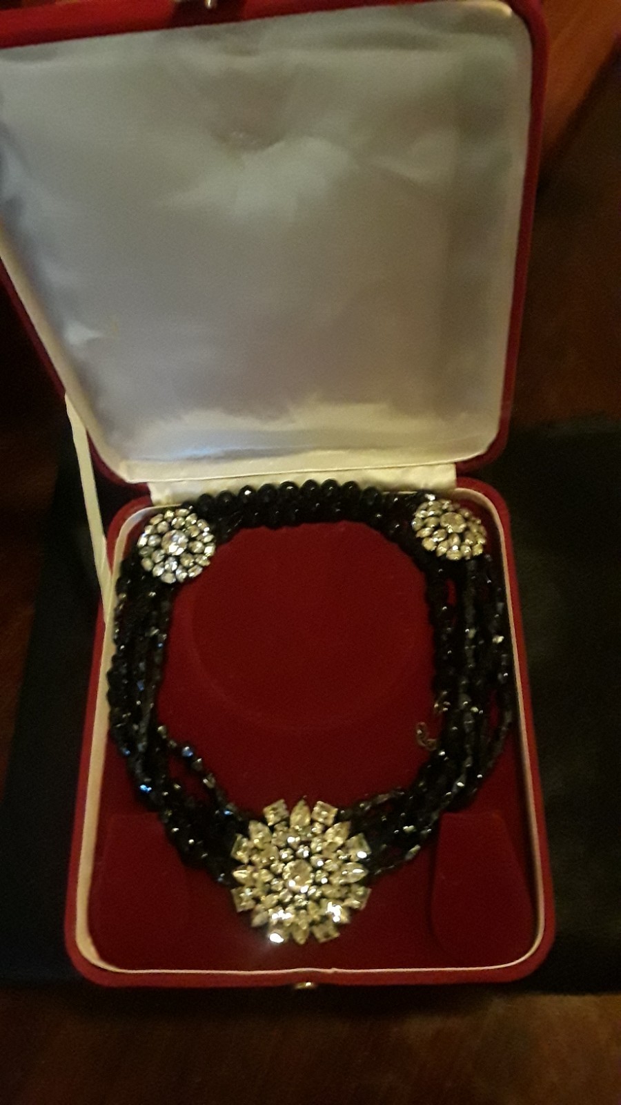 Rare Schreiner Rhinestone Set/Book Piece