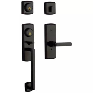 Baldwin 853851022RH Right Handed Soho Single Cylinder Sectional Handleset with