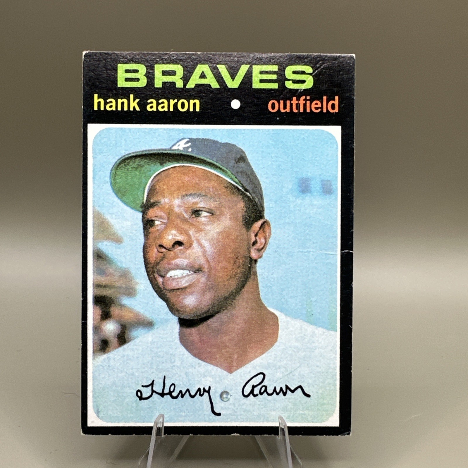 1971 Topps - Hank Aaron #400 VG