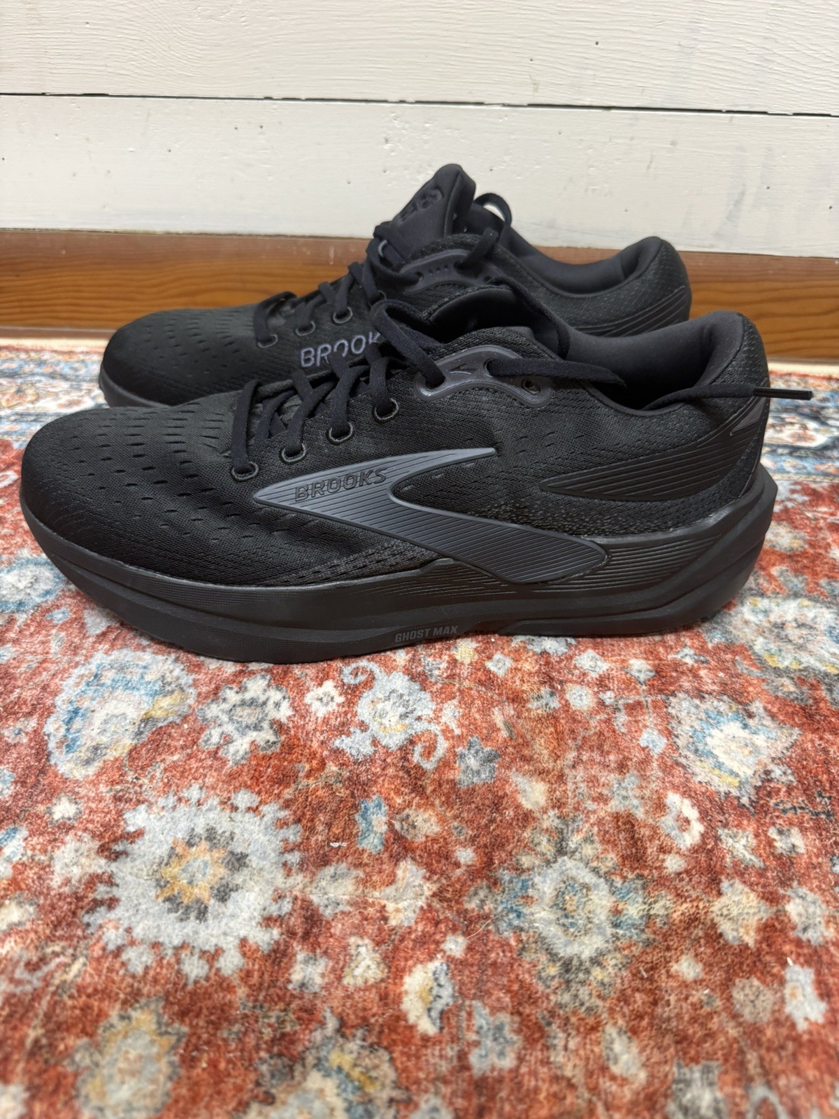 Size 12- Brooks Ghost Max 3 Black Ebony