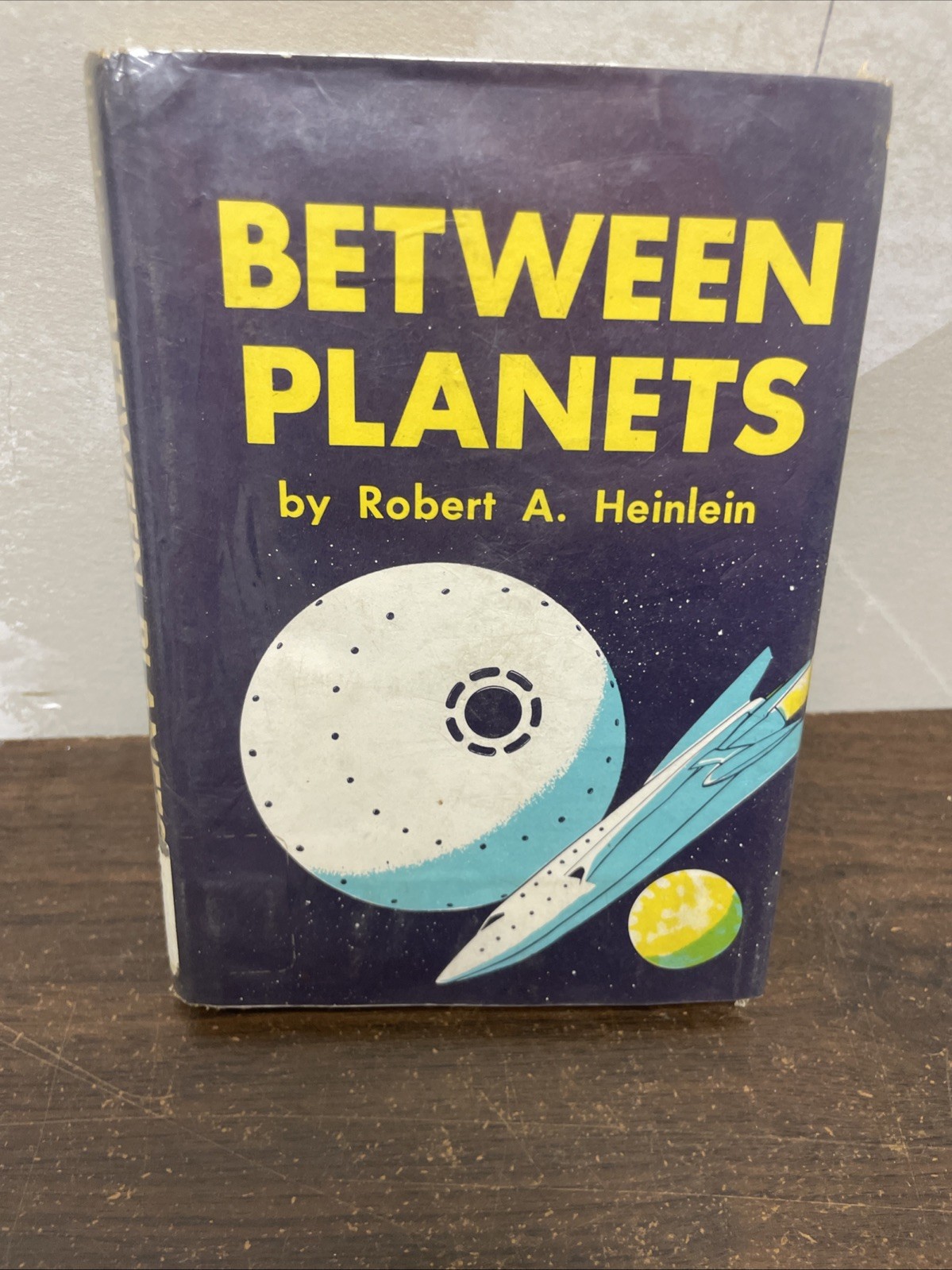 BETWEEN PLANETS  Robert A. Heinlein  1951  Ex-Library  HCDJ  Scribner\'s Sons