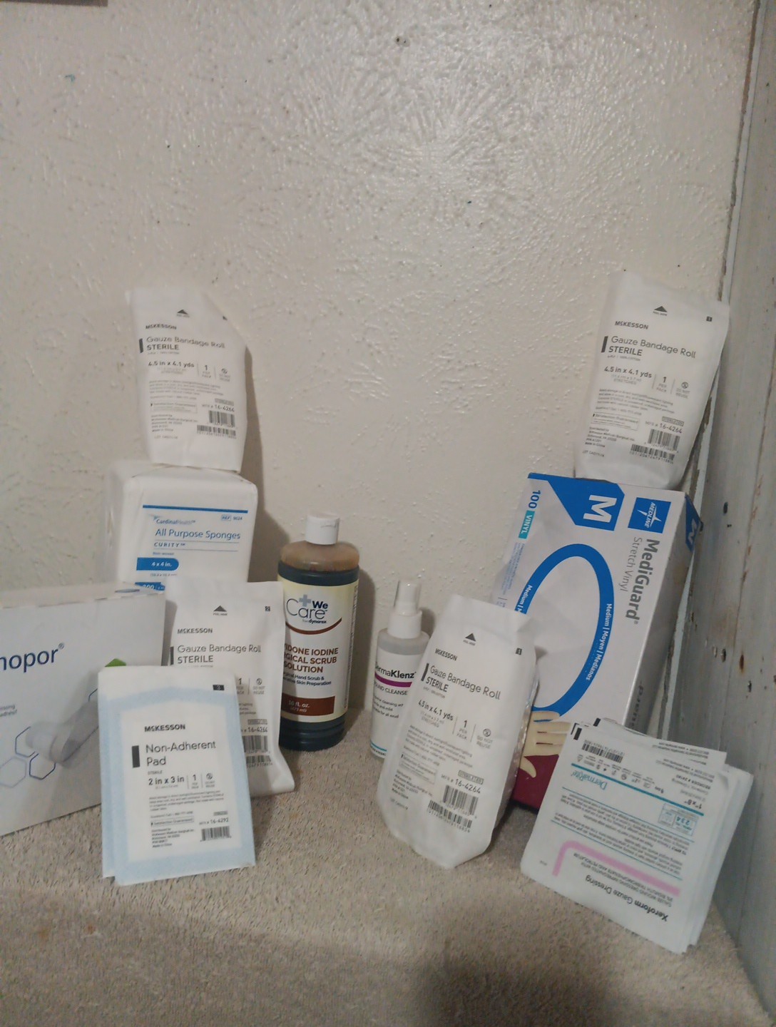 Wound care supplies Wound care supplies