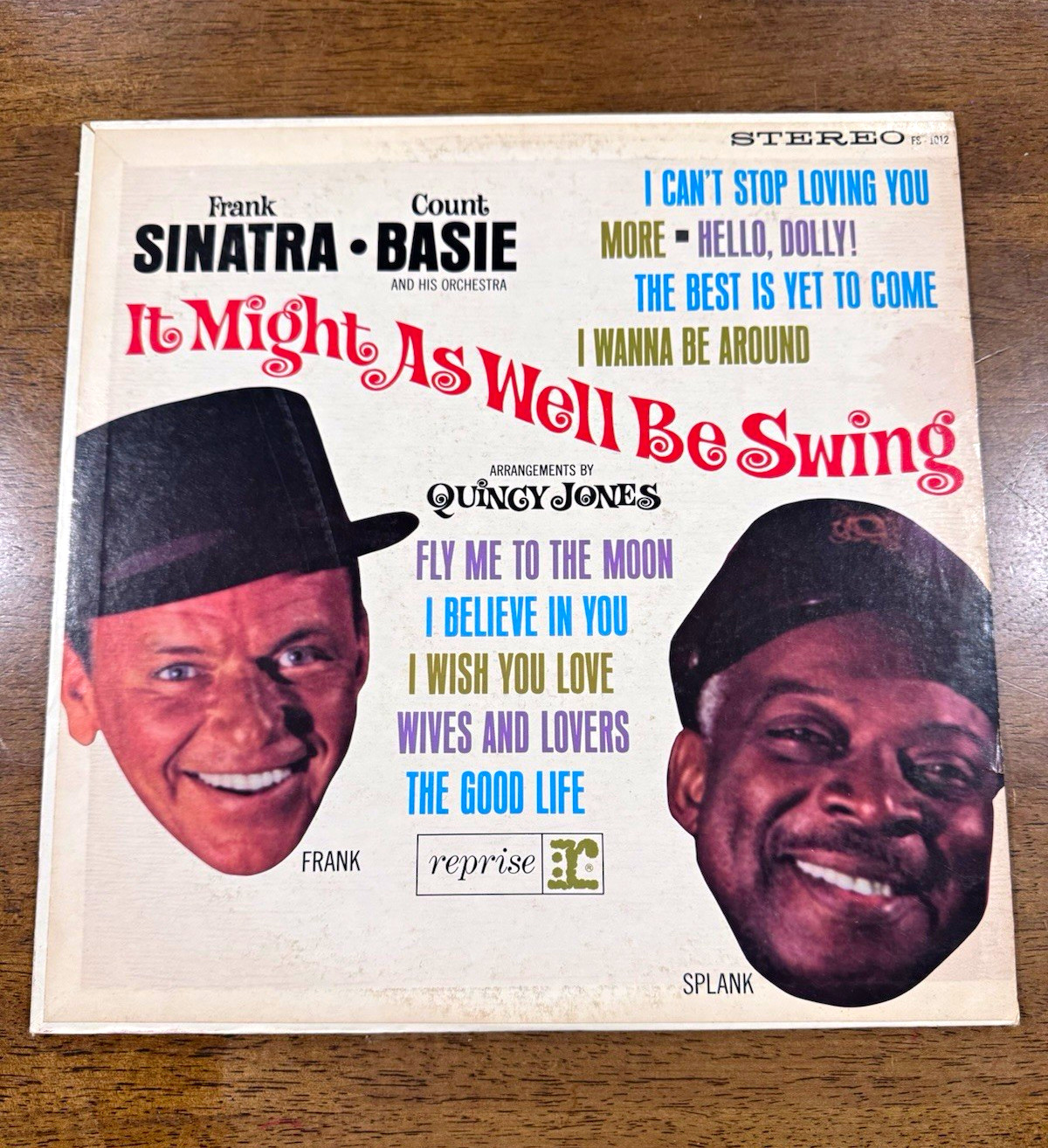Frank Sinatra & Count Basie It Might As Well Be Swing 12\