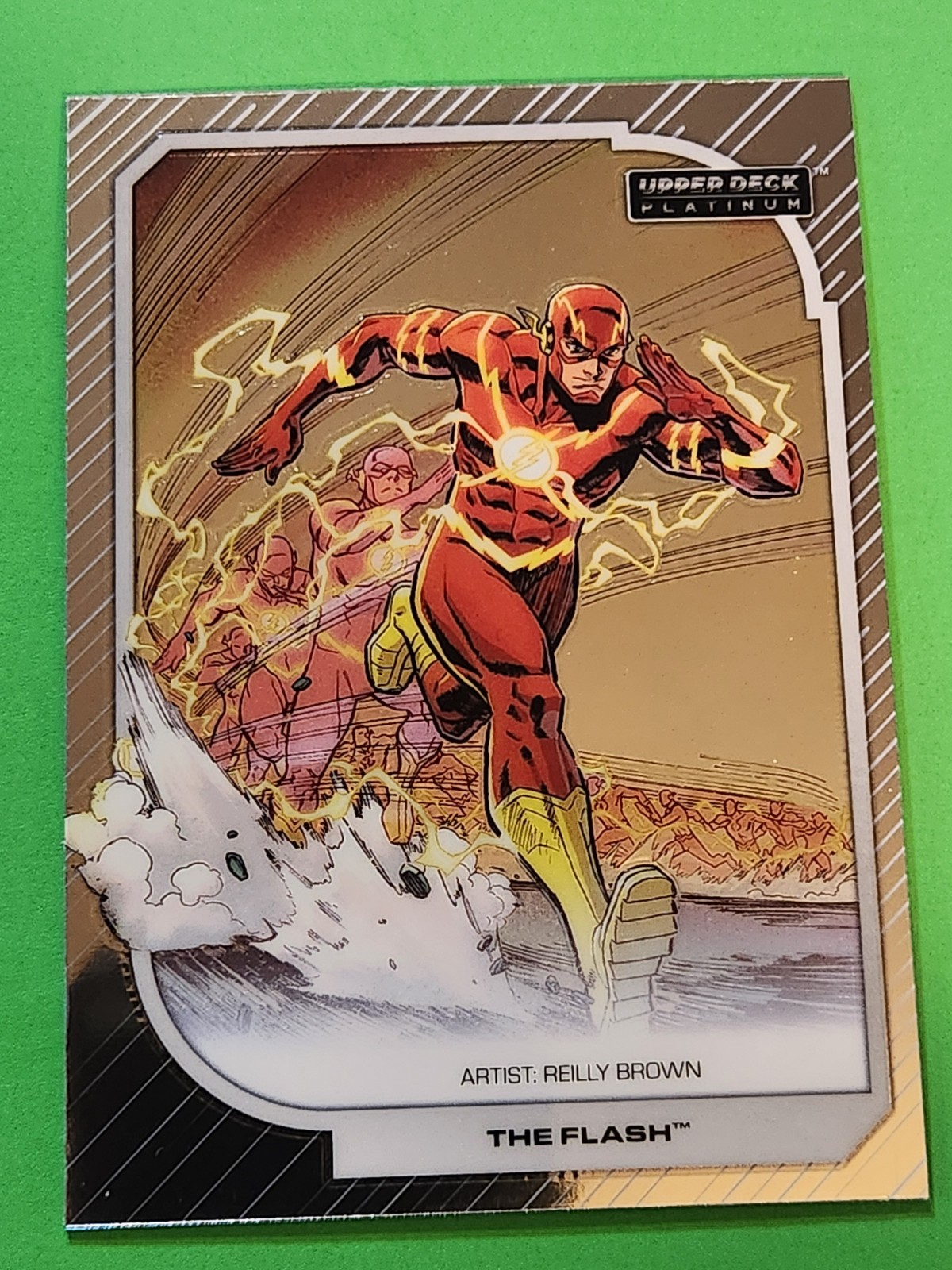 #34 FLASH BARRY ALLEN 2026 Upper Deck DC Platinum