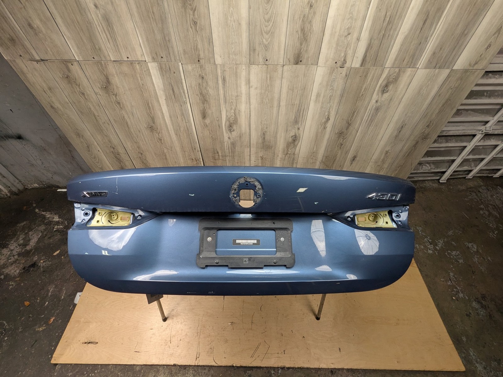 2021-2026 BMW 430i G22 Trunk Lid Shell Panel Blue C4F