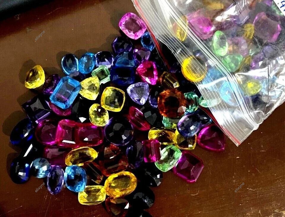 400 Ct Natural Multi-color Sapphire Lot Mixed Shapes Certified Wholesale Rate