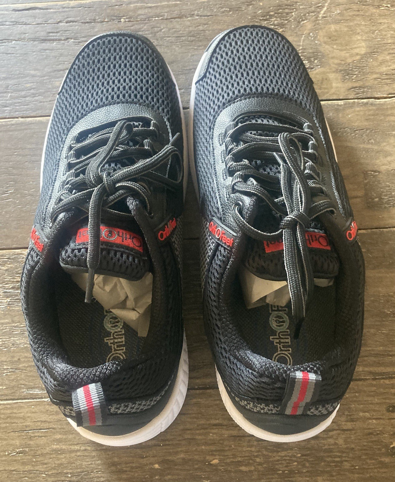 Orthofeet Edgewater Athletic Shoes for Men Color Black Size 10 Brand New w/ Box Orthofeet Edgewater Athletic Shoes for Men Color Black Size 10 Brand New w/ Box