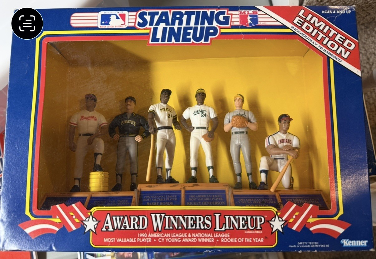 NIB STARTING LINEUP 1991 Baseball American & National League NIB STARTING LINEUP 1991 Baseball American & National League