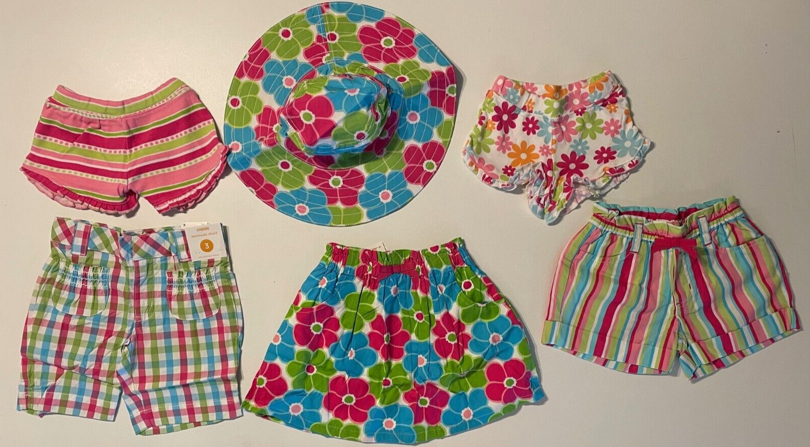 Gymboree NWT Girls Ice Cream Sweetie Sun Hat Shorts Skirt - U Pick