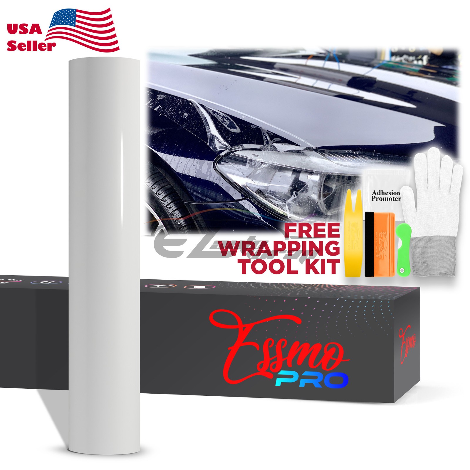 PPF TPU Clear PRO Gloss Paint Protection Film Vinyl Car Scratch Resistant Shield