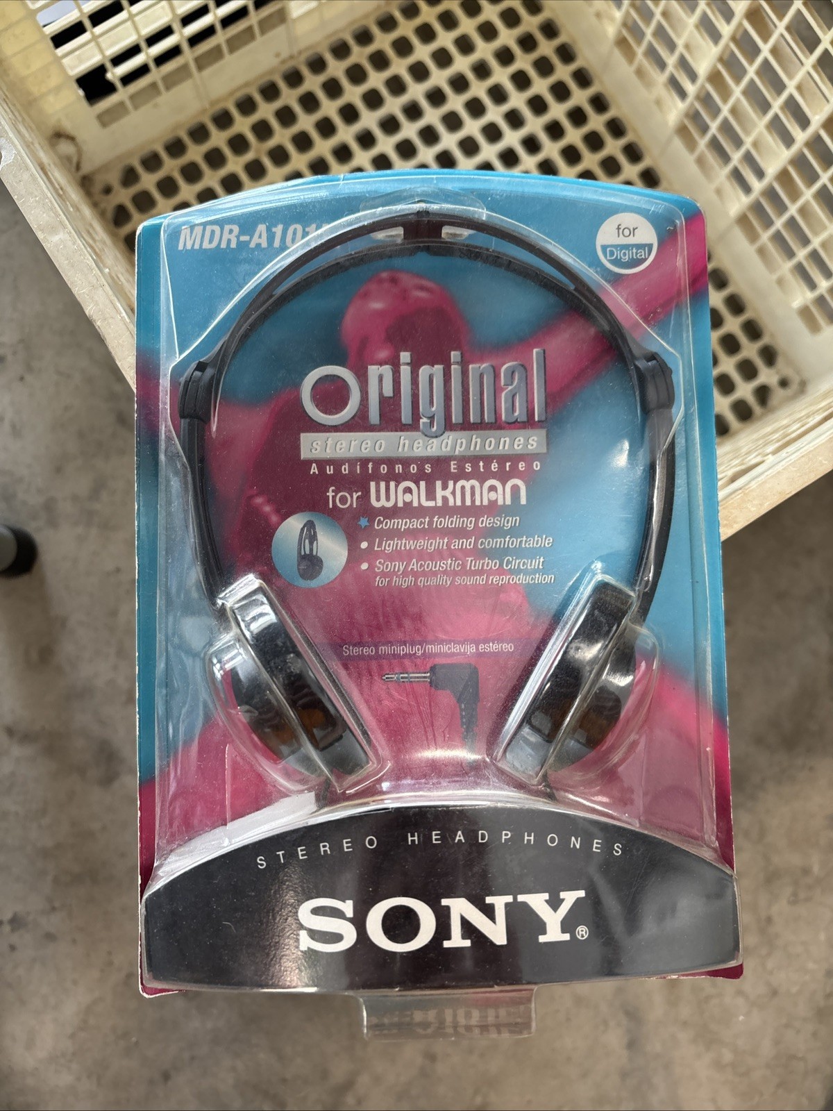 Vtg Sony MDR-A101LP Folding Stereo Headphones Walkman Vtg Sony MDR-A101LP Folding Stereo Headphones Walkman