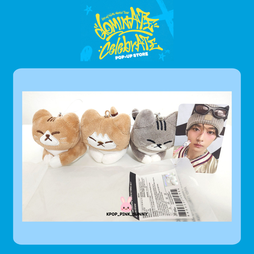 [ON HAND] STRAY KIDS SKZ dominATE : celebrATE OFFICIAL SOON DOONG DORI KEYRING