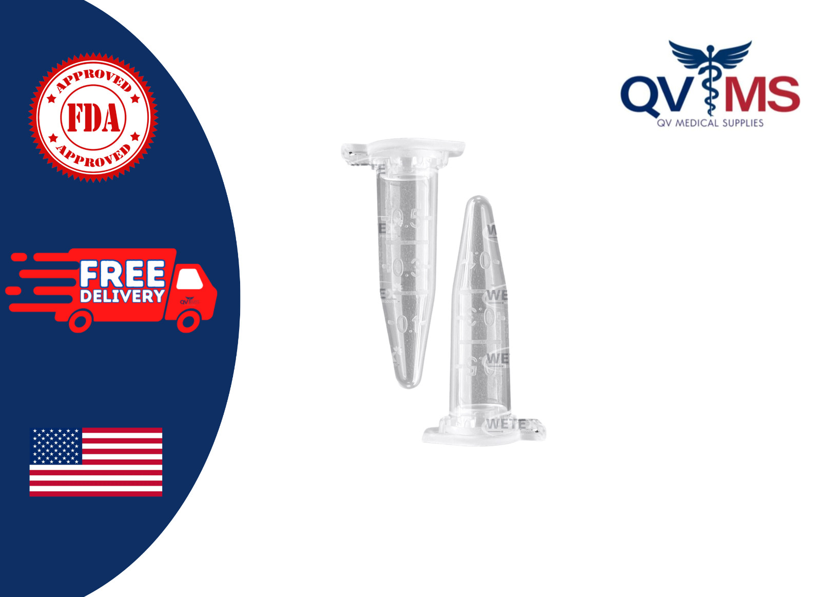 0.5 mL Microcentrifuge (snap Top) 0.5 mL Microcentrifuge (snap Top)