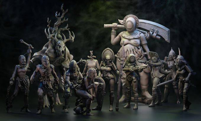 Coven of The Black woods Warband vol.2