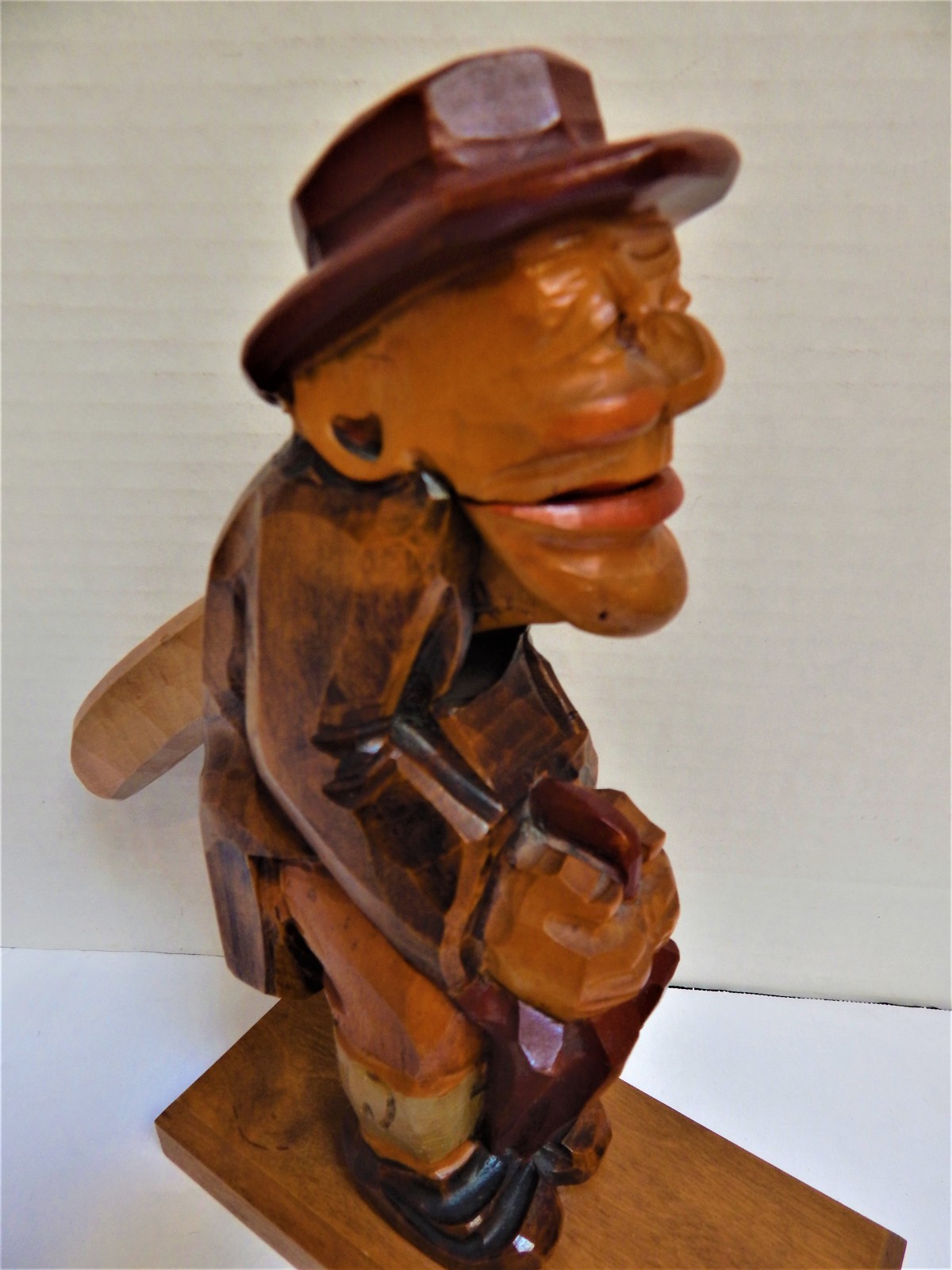 Antique Hand Carved Figural NUTCRACKER German Tyrolean Wood Black Forest Miller Antique Hand Carved Figural NUTCRACKER German Tyrolean Wood Black Forest Miller