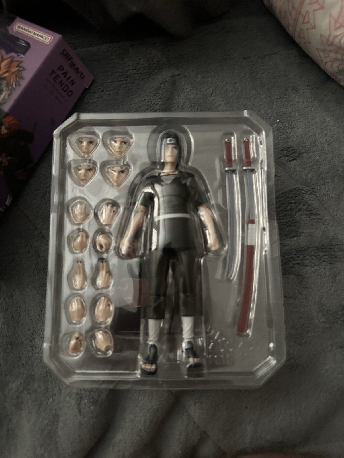 S.H.Figuarts Itachi Uchiha Naruto Top 99 Action Figure w/ Alt Heads/Hands S.H.Figuarts Itachi Uchiha Naruto Top 99 Action Figure w/ Alt Heads/Hands