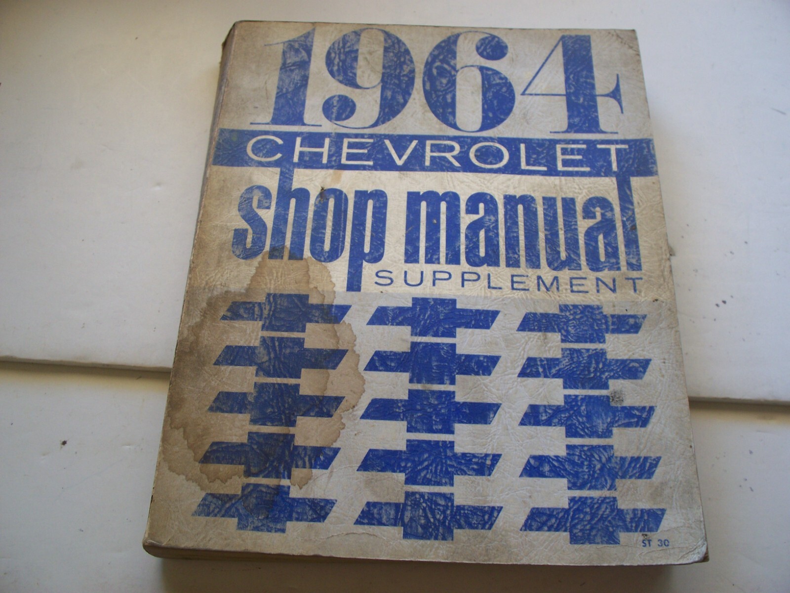Factory CHEVROLET Original 1964 Chevrolet SS 283 327 4 speed  Shop Manual