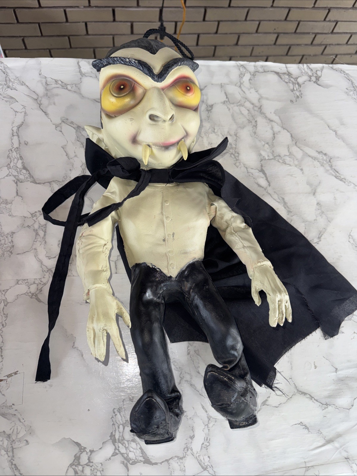 Vintage 1990s Paper Magic Group Hanging Halloween Vampire Dracula Latex 20” RARE Vintage 1990s Paper Magic Group Hanging Halloween Vampire Dracula Latex 20” RARE