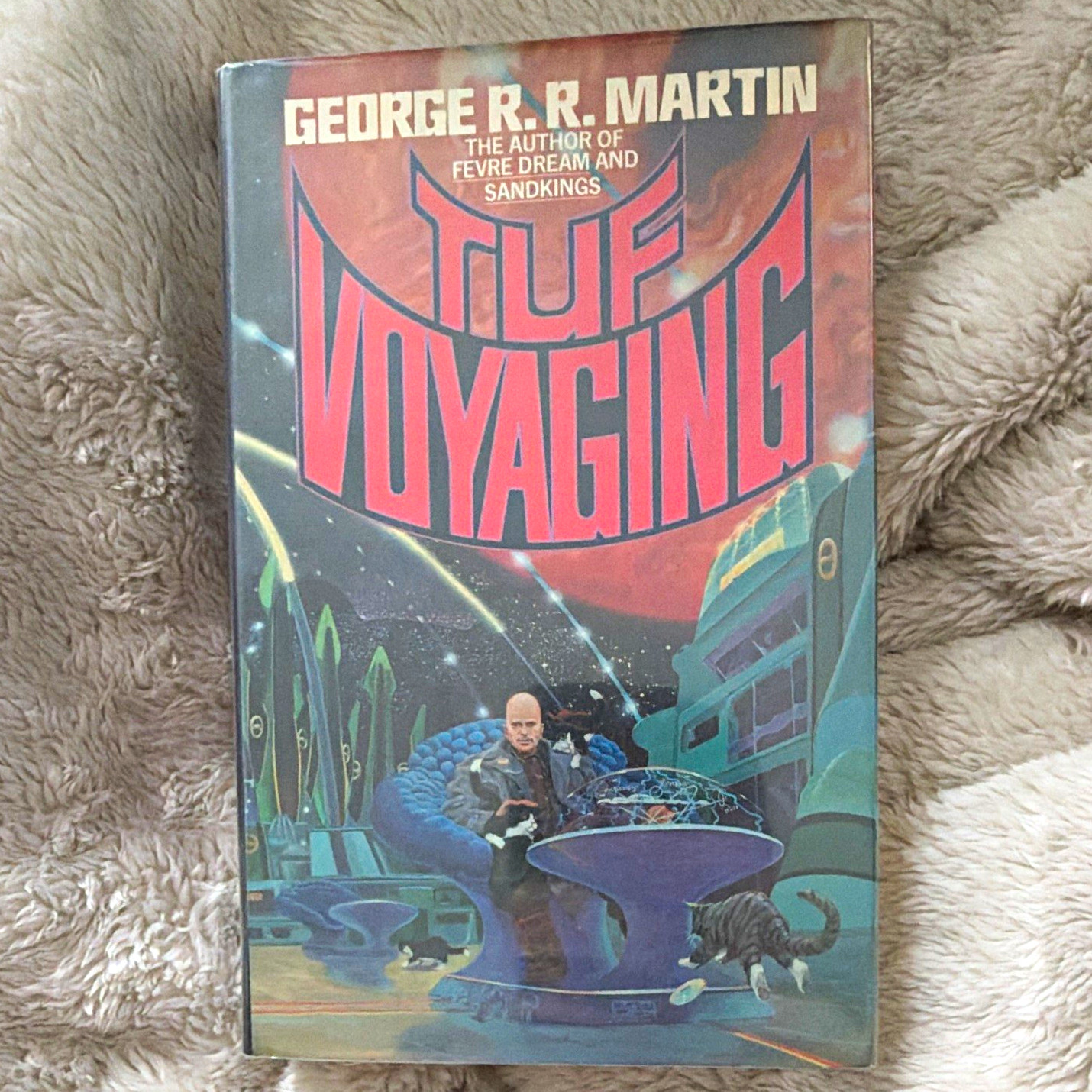 George R. R. Martin Tuf Voyaging Signed 1st Printing HC DJ Simon & Schuster 1986 George R. R. Martin Tuf Voyaging Signed 1st Printing HC DJ Simon & Schuster 1986