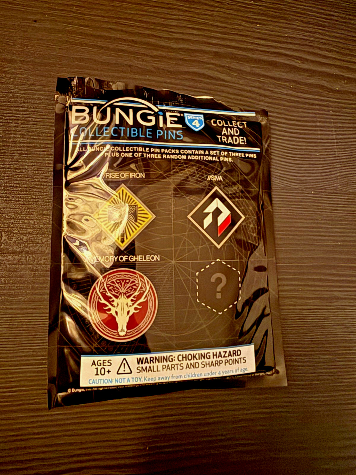 Bungie\'s Destiny Series 4 Rise of Iron Collectible Pins, Sealed, New and Rare
